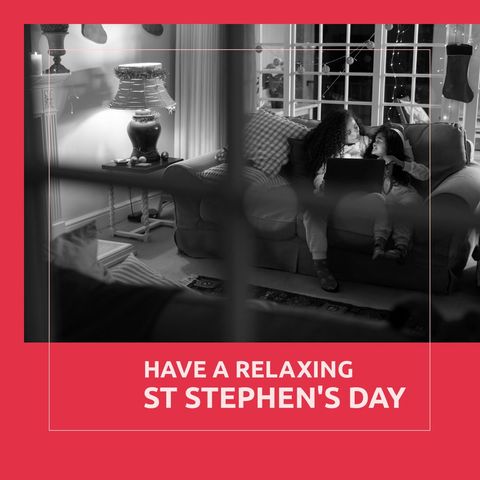 Mother and Daughter Spending St Stephen's Day Evening Together