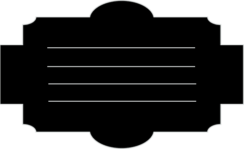 black badge shapes transparent background with text space - Download Free Stock Videos Pikwizard.com