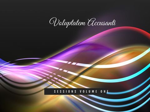 vibrant abstract waves with dynamic movement for music promotion - Download Free Stock Templates Pikwizard.com