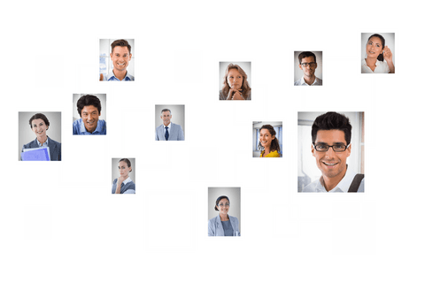 Transparent Background of Diverse Businesspeople Networking Collage - Download Free Stock Videos Pikwizard.com