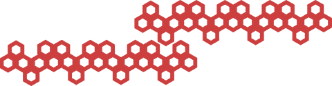 Red Hexagon Network on Transparent Background Pattern - Download Free Stock Videos Pikwizard.com