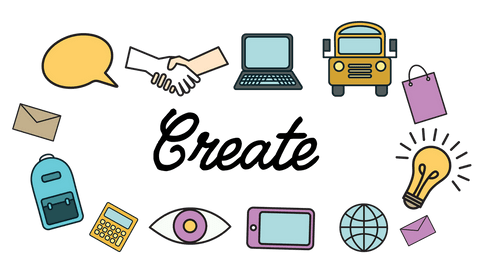 Creative Business Icons on Transparent Background Concept - Download Free Stock Videos Pikwizard.com