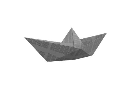 transparent origami paper boat overlay with text details - Download Free Stock Videos Pikwizard.com