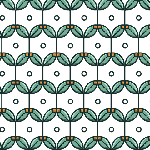 Seamless Geometric Leaves Pattern Transparent Background - Download Free Stock Videos Pikwizard.com