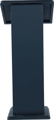 black lectern on transparent background for events and presentations - Download Free Stock Videos Pikwizard.com