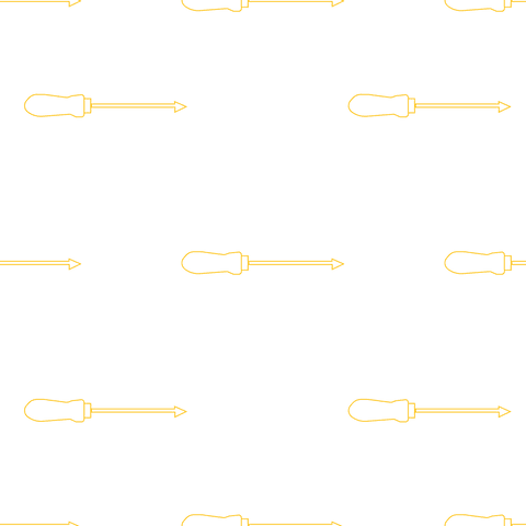 Yellow Screwdriver Pattern on Transparent Background, Versatile Tools Collection - Download Free Stock Videos Pikwizard.com