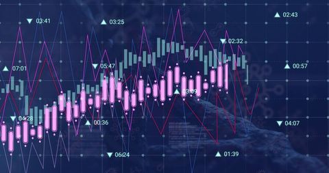 Financial Data Overlaid on DNA with COVID-19 Imagery - Download Free Stock Images Pikwizard.com