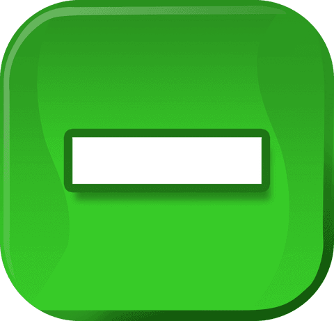 green transparent button with minus pick-symbol overlay serve - Download Free Stock Videos Pikwizard.com