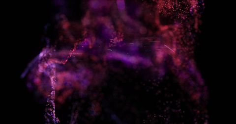 Neon Purple Ice Hockey Rink with Pink Digital Mesh - Download Free Stock Images Pikwizard.com