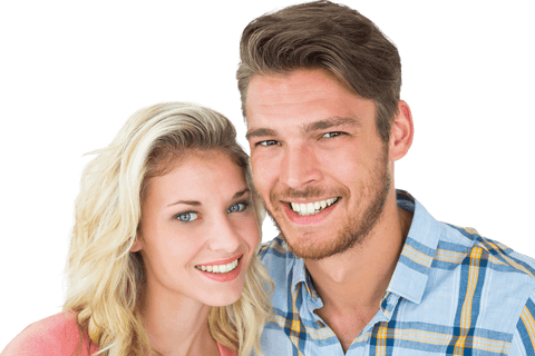 Smiling Young Couple Against Transparent Background - Download Free Stock Videos Pikwizard.com