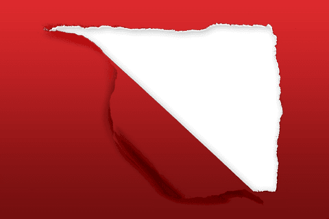 transparent torn red paper with layered edge design - Download Free Stock Videos Pikwizard.com