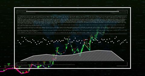 Digital Data Analytics Interface with Graphs and Code - Download Free Stock Images Pikwizard.com