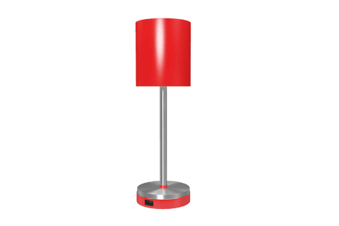 Modern Red Lamp on Transparent Background for Home Decor - Download Free Stock Videos Pikwizard.com
