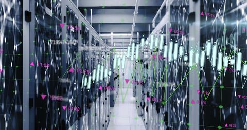 Digital Data Processing with Interactive Graph Expressions - Download Free Stock Images Pikwizard.com