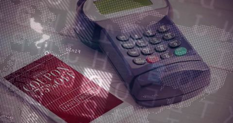 Digital payment terminal with global commerce overlay