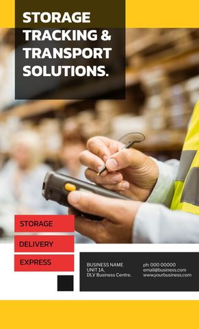 Efficient Logistics Solutions with Package Scanning in Warehouse - Download Free Stock Templates Pikwizard.com
