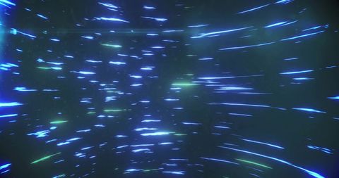 Vibrant Blue Light Trails in Abstract Digital Universe - Download Free Stock Images Pikwizard.com