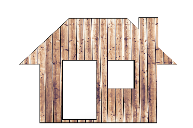 Transparent Wooden House Illustration on White Vector PNG Isolated - Download Free Stock Videos Pikwizard.com