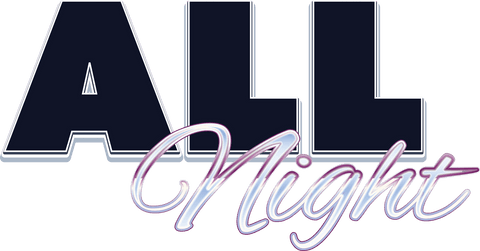 All Night Text Design on Transparent Background - Download Free Stock Videos Pikwizard.com