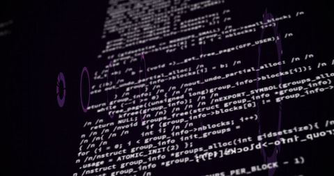 Digital Code and Data Processing with Futuristic Graphics - Download Free Stock Images Pikwizard.com