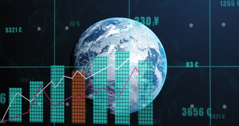 Digital Global Economy Analysis with Graphs Over Planet Earth