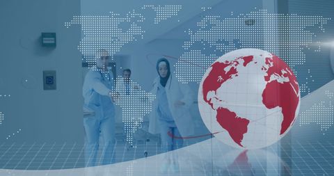 Global Business Technology with Data Processing and Figures - Download Free Stock Images Pikwizard.com