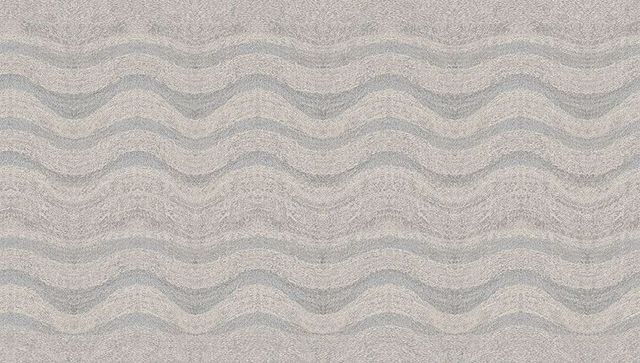 Neutral wavy textile texture with sandy grain stripes for wallpaper and upholstery