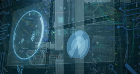 Futuristic Data Processing with Virtual Scanning Interface