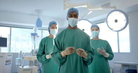 Expert Surgical Team Preparing for Operation in Hospital - Download Free Stock Images Pikwizard.com