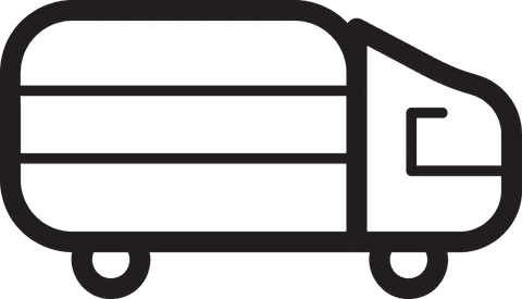 minimalist truck symbol on transparent background for delivery icons - Download Free Stock Videos Pikwizard.com