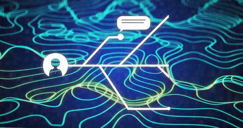 Artificial Intelligence Data Processing with Circuit Board Visuals - Download Free Stock Images Pikwizard.com