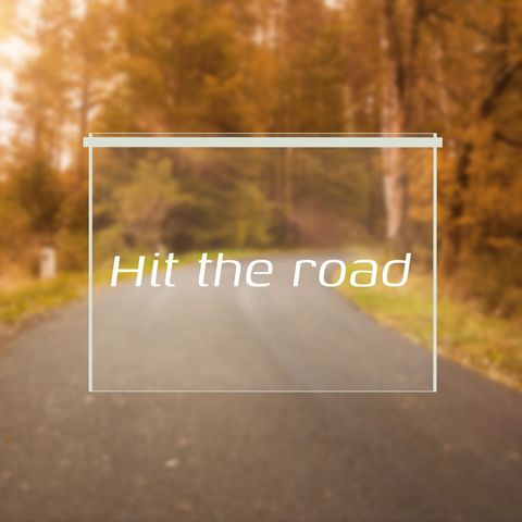 inspiration for scenic journey through autumn forest - Download Free Stock Templates Pikwizard.com