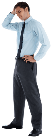 Transparent Visionary Businessman Thinking Innovatively - Download Free Stock Videos Pikwizard.com