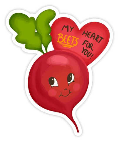 cheerful smiling beet character with heart and green leaves: transparent - Download Free Stock Videos Pikwizard.com