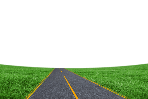 Isolated Transparent Road Stretch on Green Grass - Download Free Stock Videos Pikwizard.com