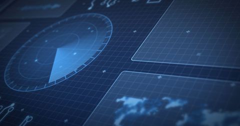 High-Tech Digital Interface with Scanning and Data Processing - Download Free Stock Images Pikwizard.com