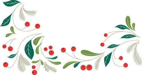 botanical floral garland on transparent background with berry details - Download Free Stock Videos Pikwizard.com