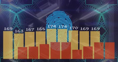 Abstract Digital Data Analysis Concept Background - Download Free Stock Images Pikwizard.com