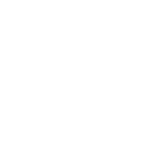 Rough brush-stroke headphone outline on transparent background