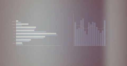 Futuristic Digital Data Display with Interactive Charts - Download Free Stock Images Pikwizard.com