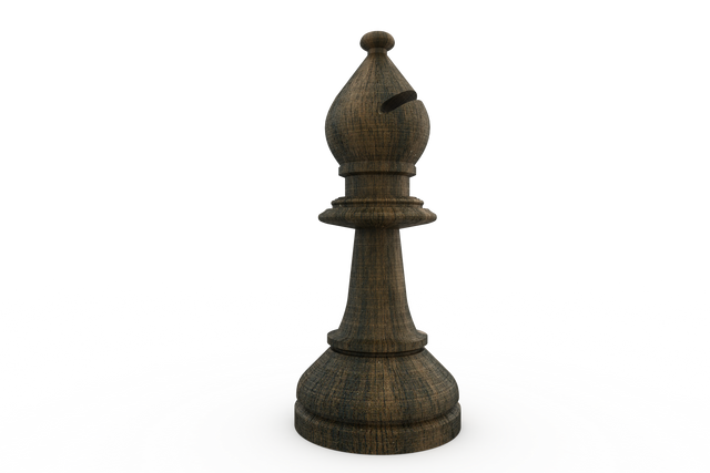 Black Bishop Chess Piece Tranparent Background Strategic Game - Download Free Stock Videos Pikwizard.com