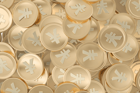 Japanese Yen Gold Coins PNG on Transparent Background - Download Free Stock Videos Pikwizard.com
