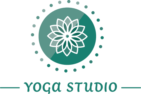 Green Rosette Yoga Studio Logo on Transparent Background - Download Free Stock Videos Pikwizard.com
