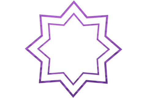 Transparent Purple Geometric Star Design Symbol - Download Free Stock Videos Pikwizard.com
