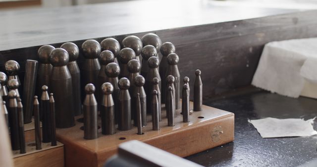 Traditional Jewelry Making Tools on Workshop Table - Download Free Stock Images Pikwizard.com