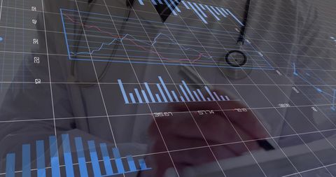 Healthcare Professional Analyzing Financial Digital Data - Download Free Stock Images Pikwizard.com
