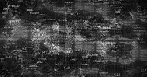 Abstract NFT with Cybersecurity World Overlay - Download Free Stock Images Pikwizard.com