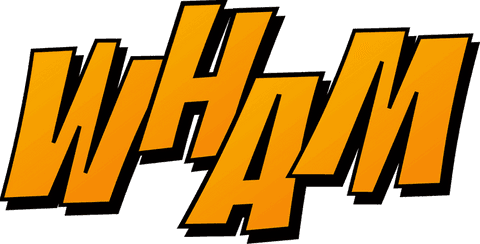 dynamic wham comic sound effect on transparent background - Download Free Stock Videos Pikwizard.com