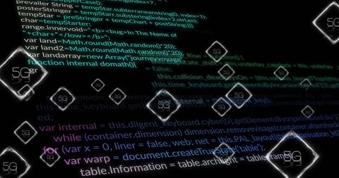 Global Technology Concept with 5G and Data Processing - Download Free Stock Images Pikwizard.com