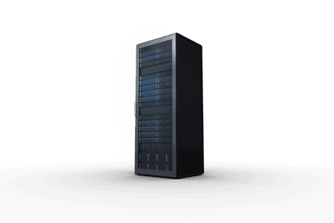 transparent computer server with blue lights for data processing concepts - Download Free Stock Videos Pikwizard.com